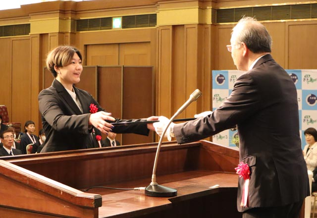 第40回公益財団法人北海道スポーツ協会表彰 授賞式